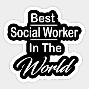 Social Worker Sticker